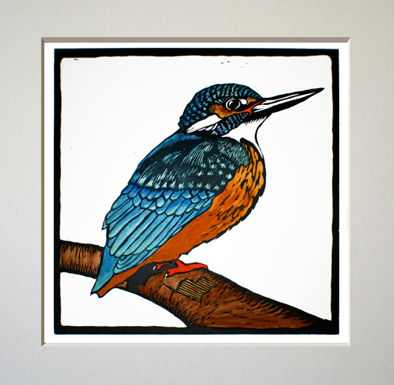 kingfisher print